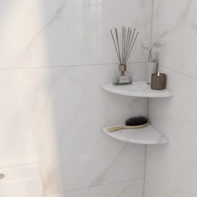 Marble Corner Shelf